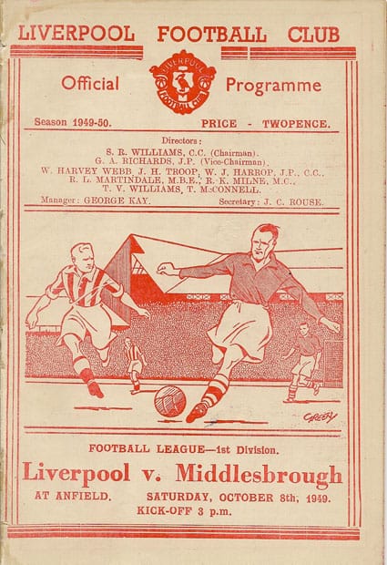 Liverpool FC v Middlesbrough FC